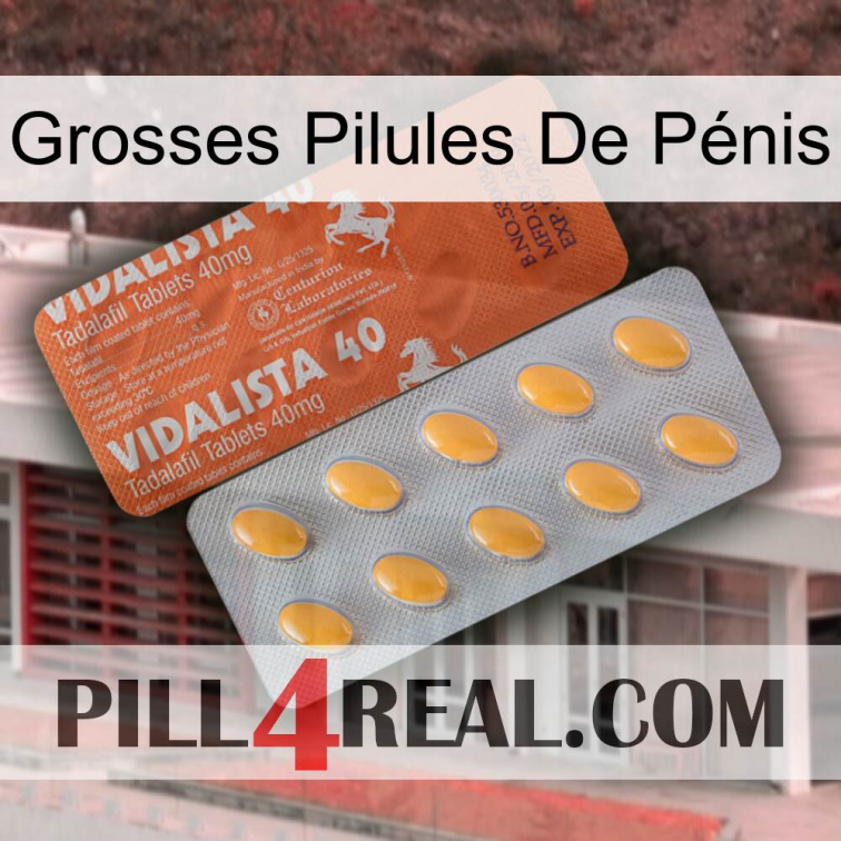 Grosses Pilules De Pénis 43